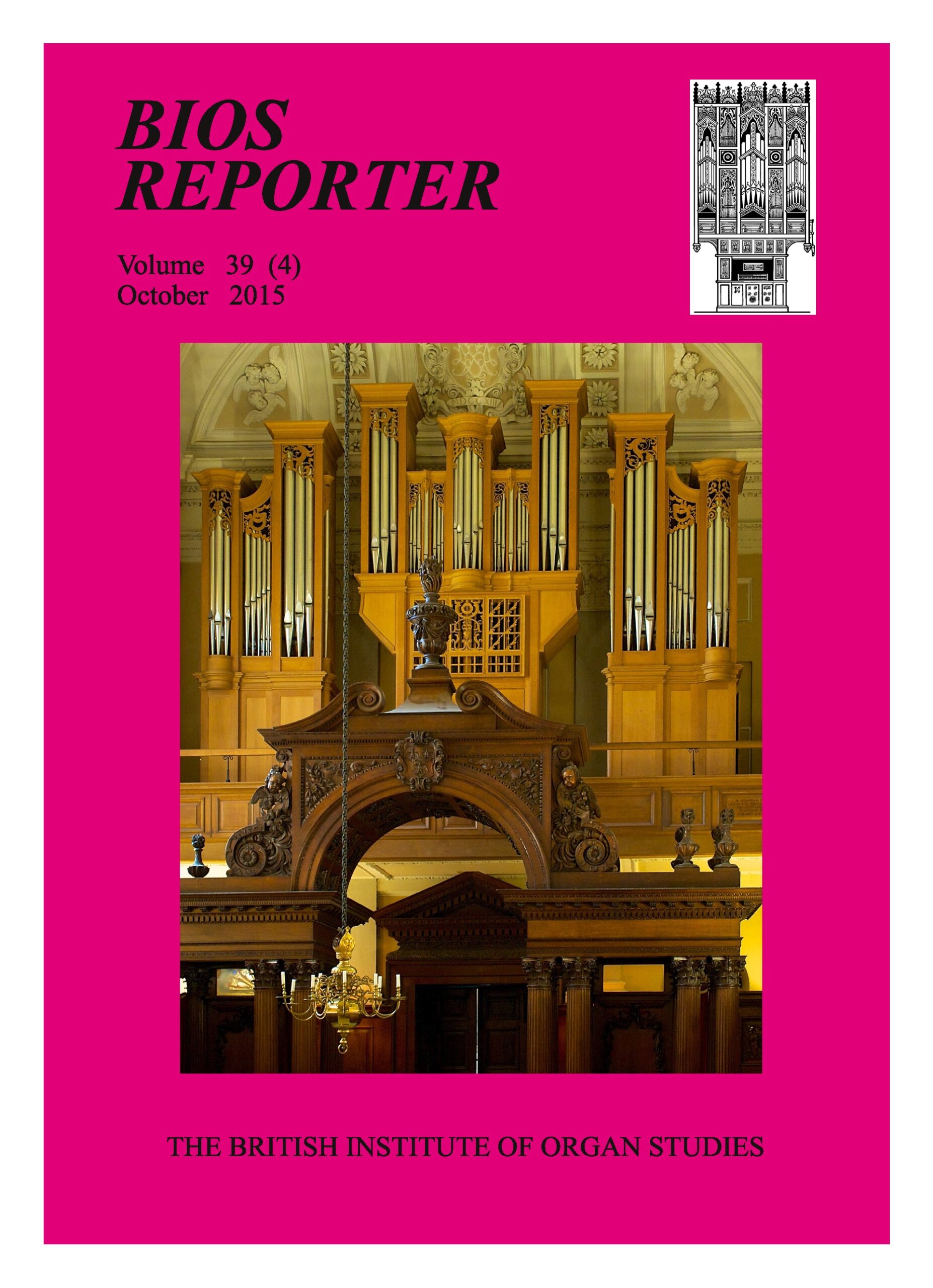 BIOS Reporter – Volume 39, No.4 – October 2015