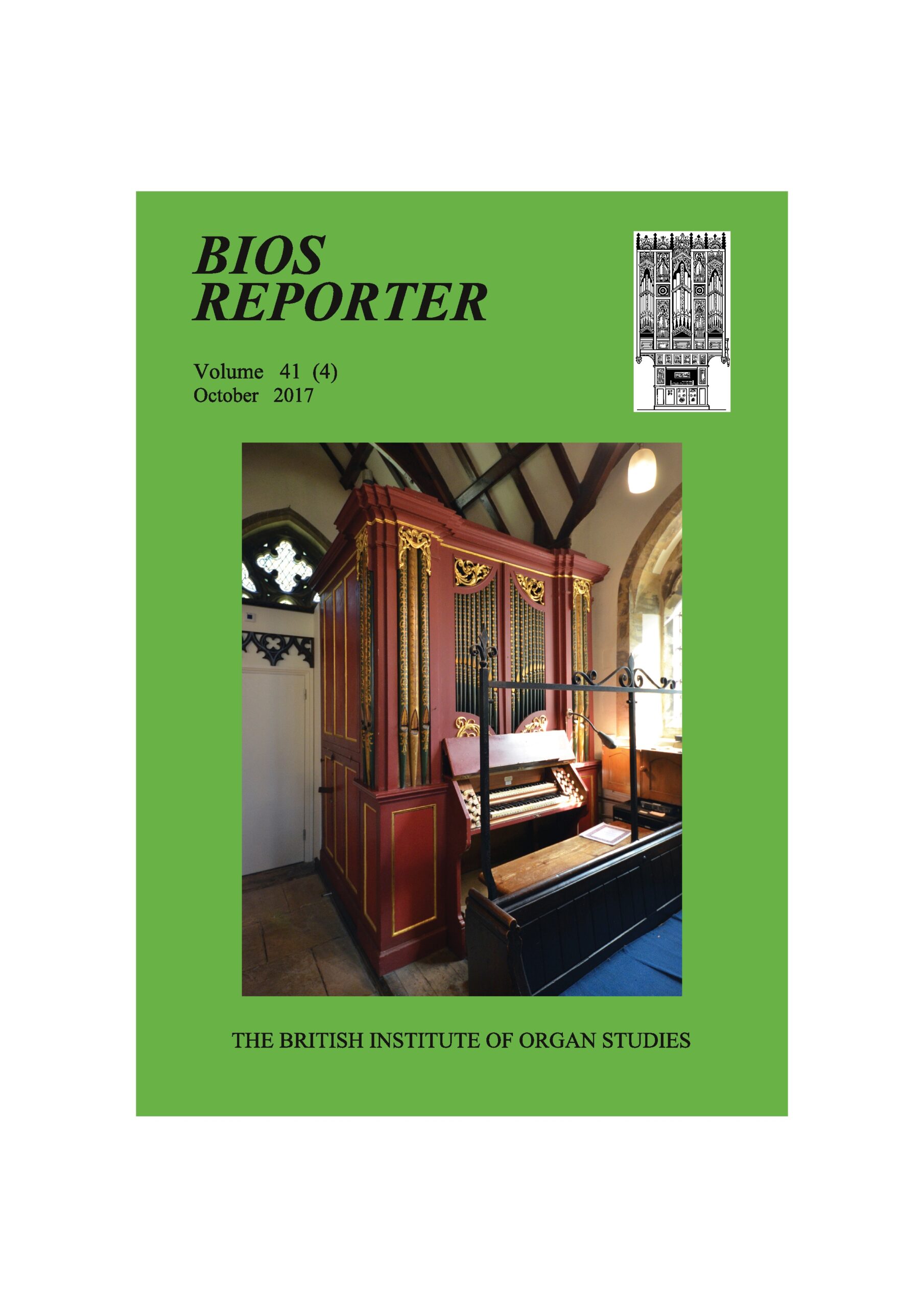 BIOS Reporter – Volume 41, No.4 – October 2017