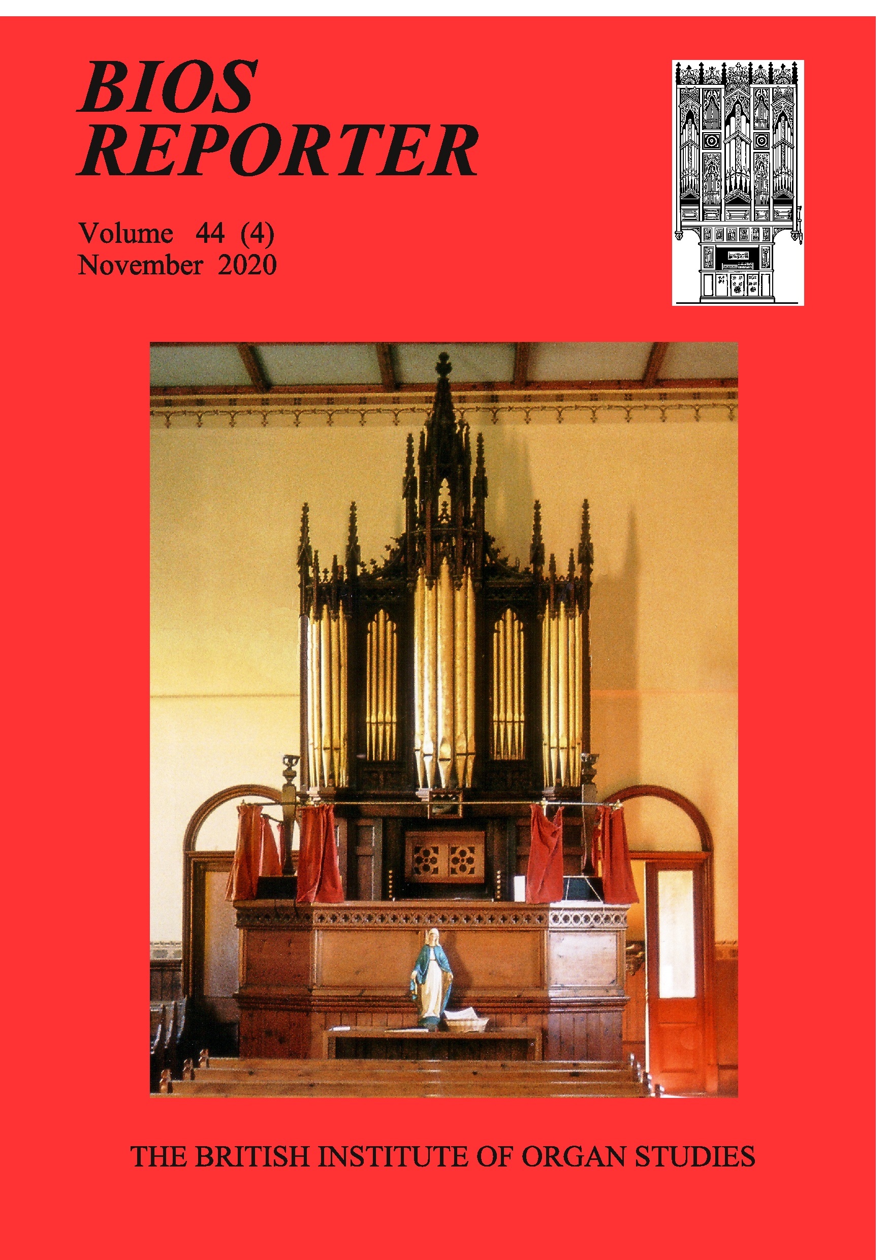 BIOS Reporter – Volume 44, No.4 – November 2020