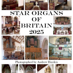 Star Organs of Britain Calendar 2025