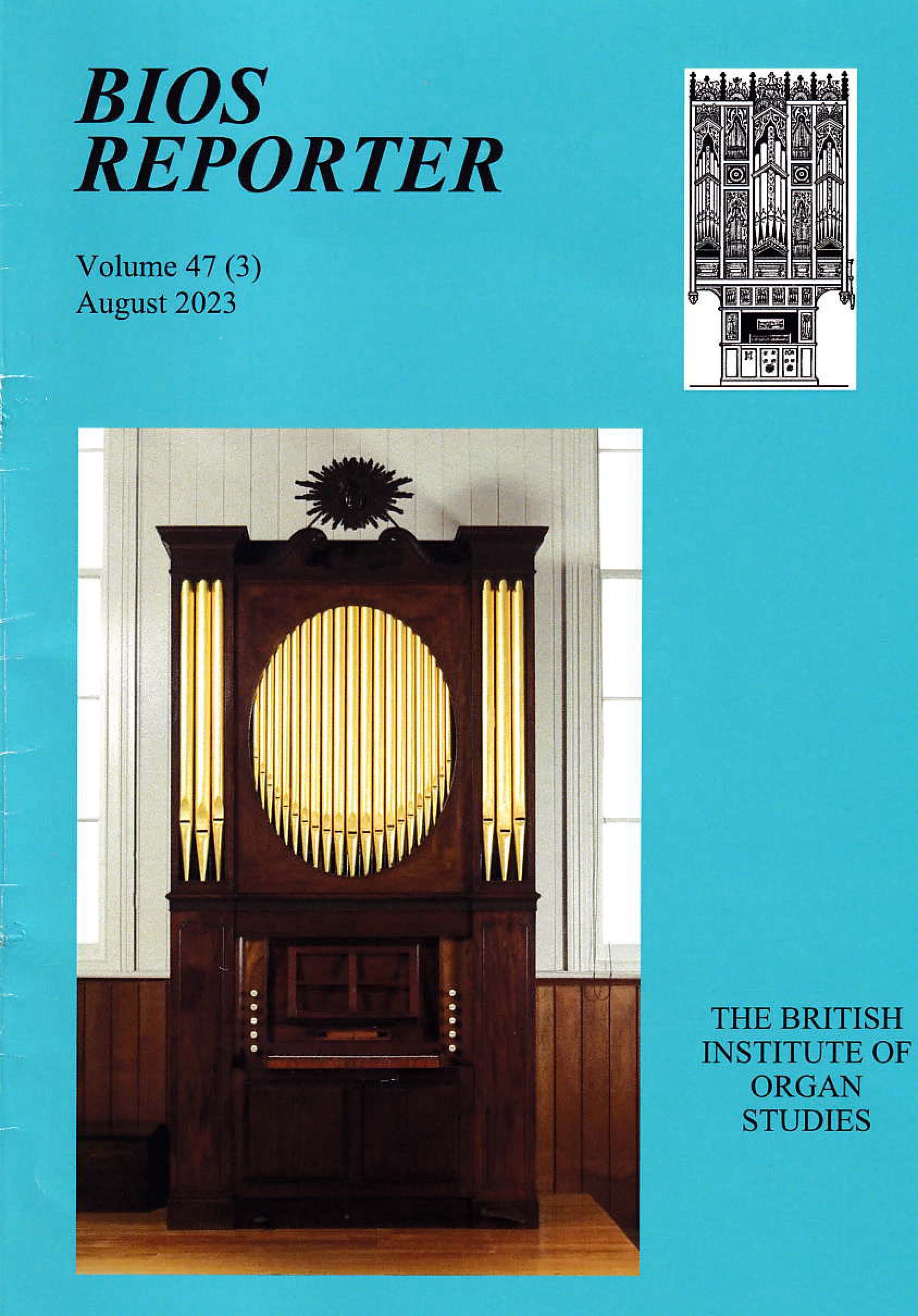 BIOS Reporter – Volume 47, No.3 – August 2023