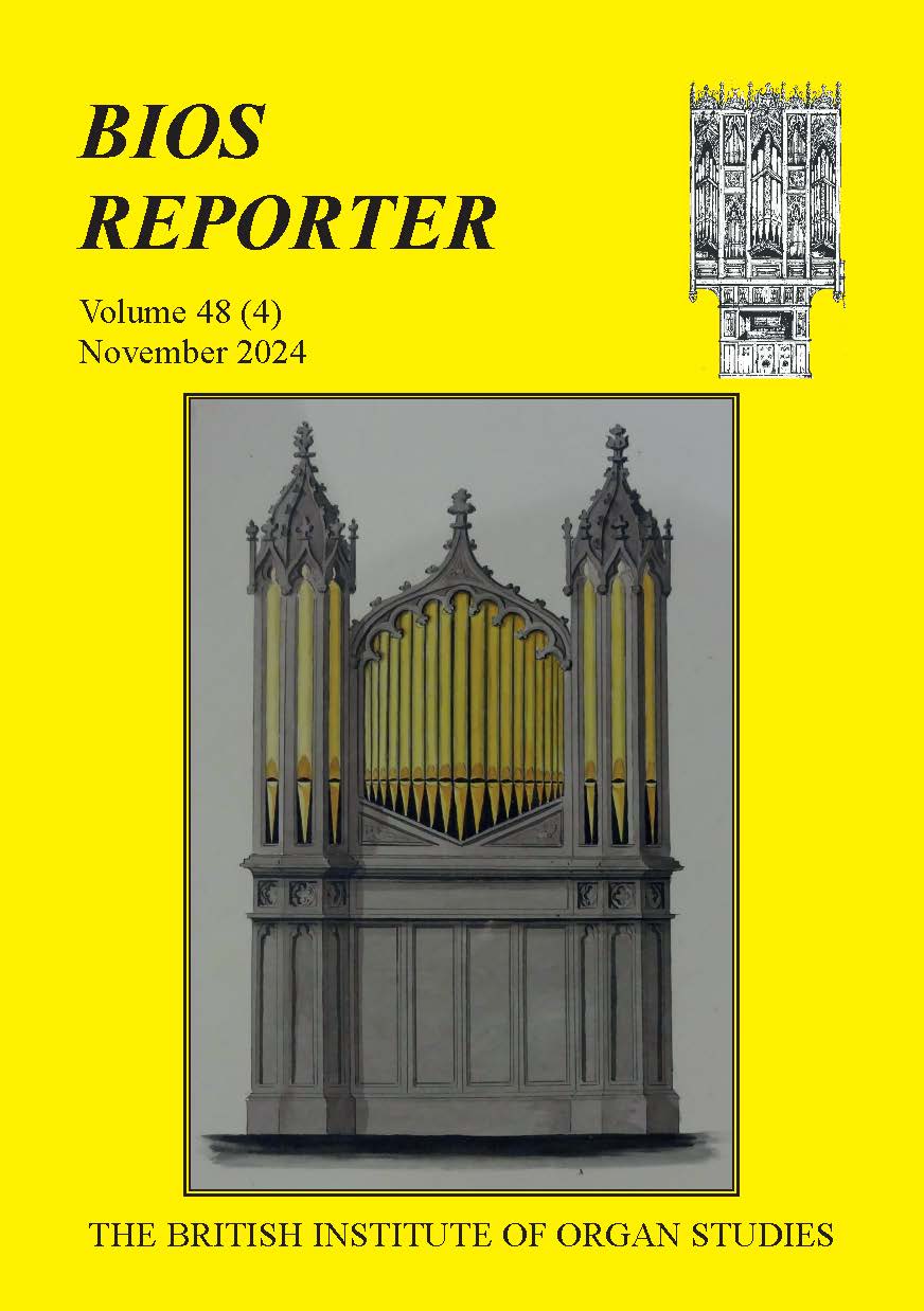 BIOS Reporter – Volume 48, No.4 – November 2024