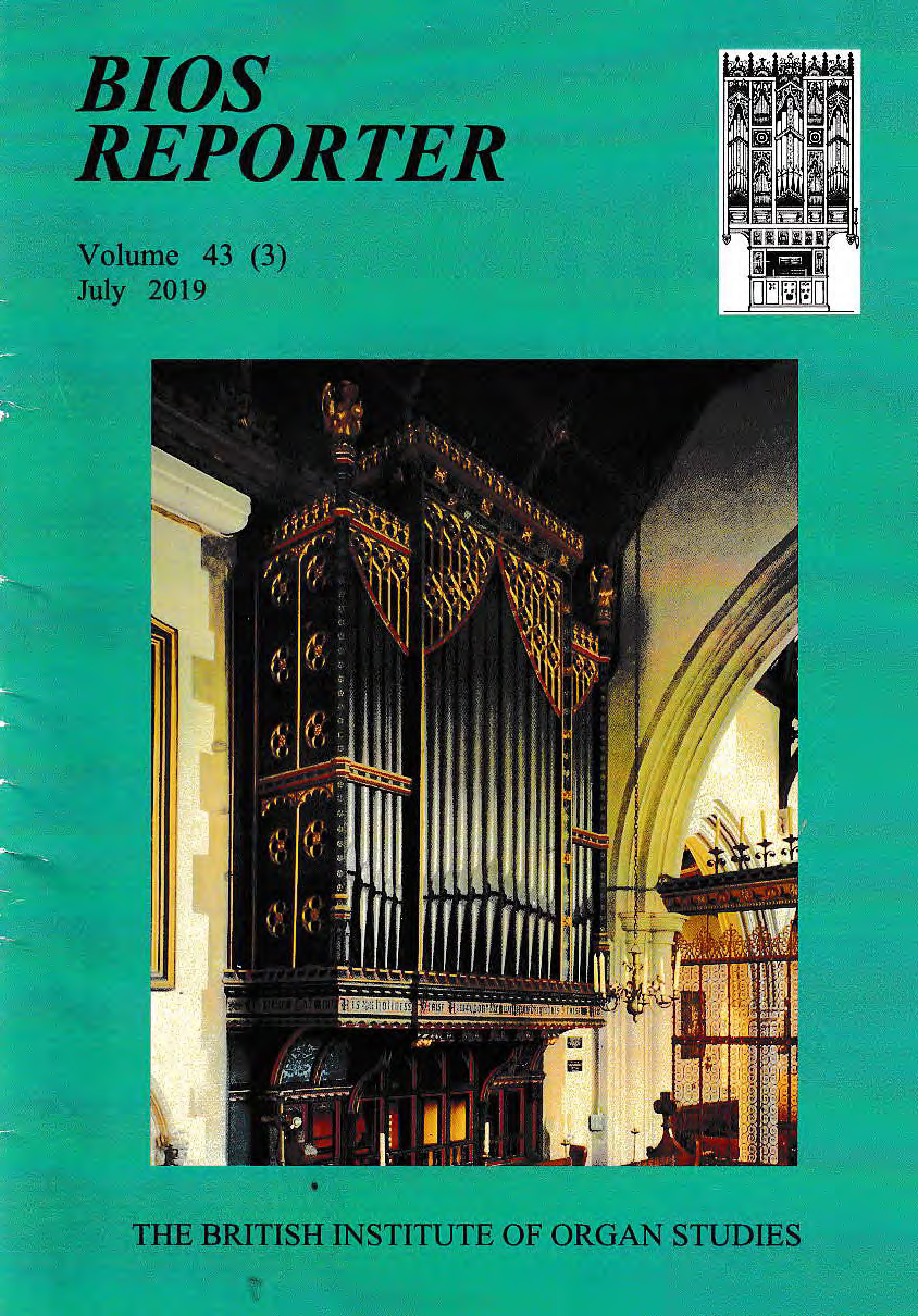 BIOS Reporter – Volume 43, No.3 – July 2019