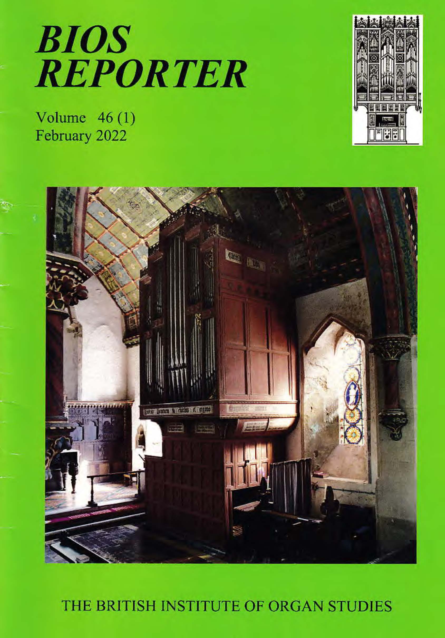 BIOS Reporter – Volume 46, No.1 – February 2022