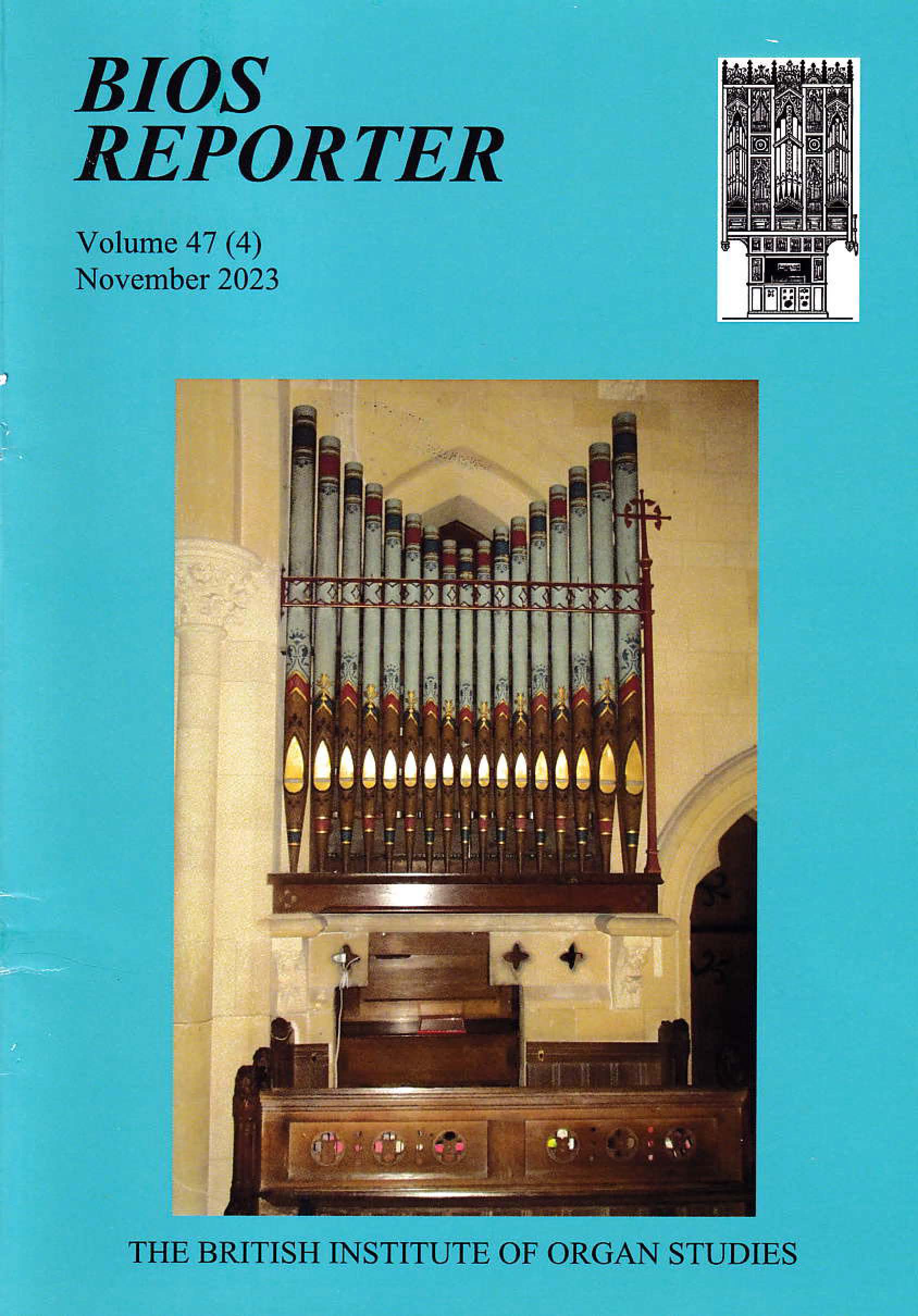 BIOS Reporter – Volume 47, No.4 – November 2023
